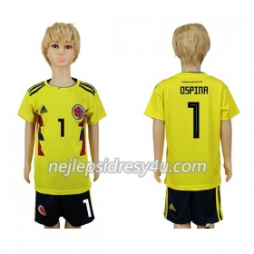 Fotbalový Dres Kolumbie Ospina 1 Dětské Domácí MS 2018